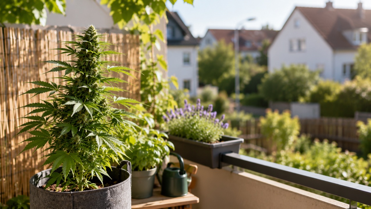 Cannabis-Geruch im Garten reduzieren: Pflanzen, Abstand, Erntezeit und Nachbarschaftsfrieden