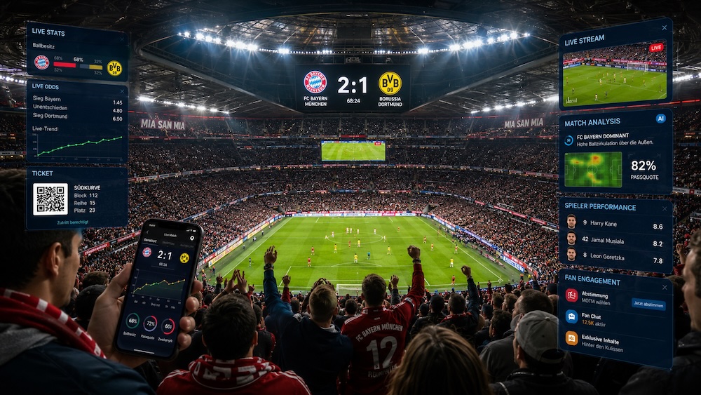 Von Stadiontickets zu Live-Quoten: Wie Fußball zur Echtzeitökonomie wurde