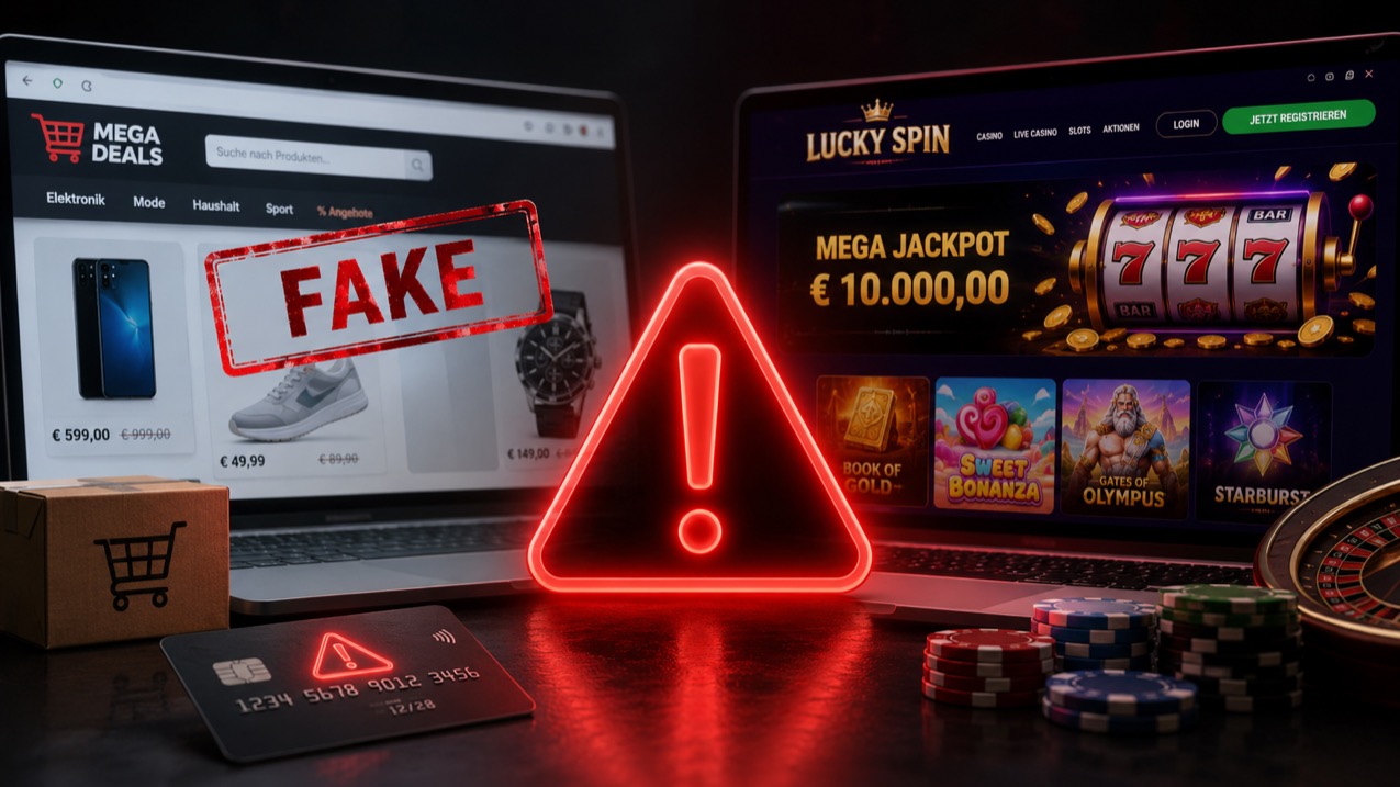 Gefälschte Marktplätze und Casino-Klone