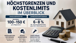 Höchstgrenzen und Kostenlimits im Überblick