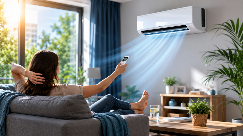 Klimaanlage effizient nutzen: So senkst du den Stromverbrauch im Sommer