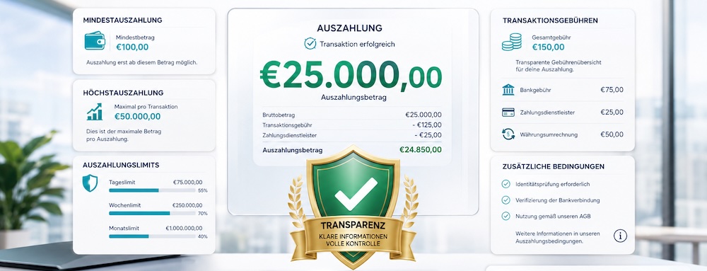 Limits und Gebühren