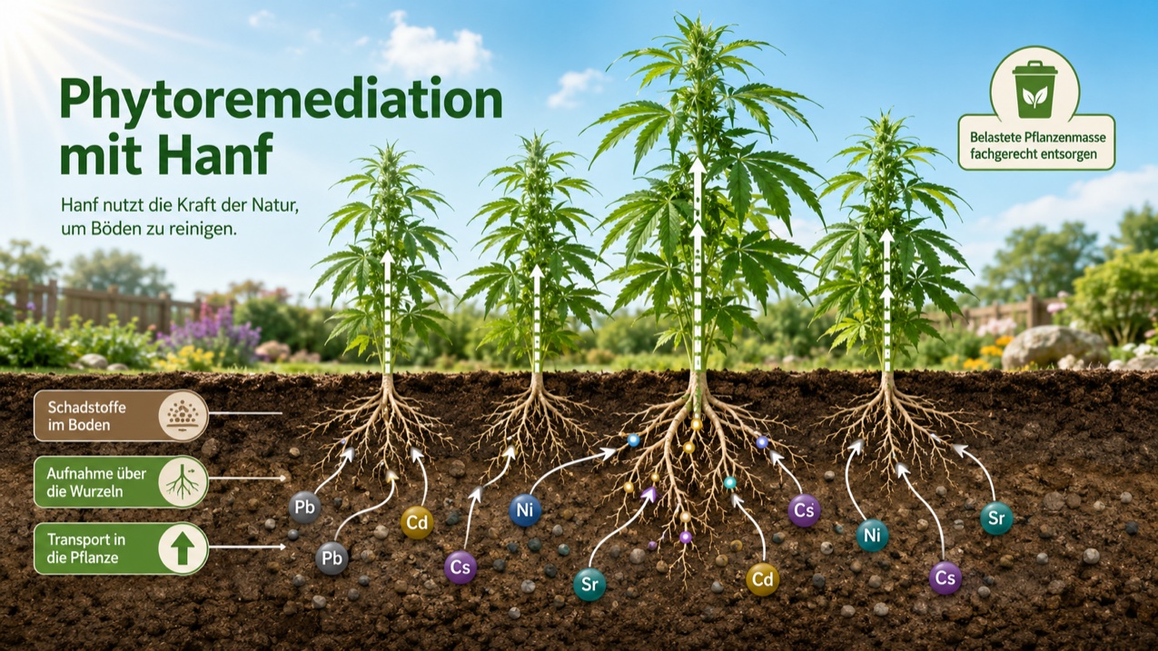 Phytoremediation: Schadstoffe aus dem Boden holen