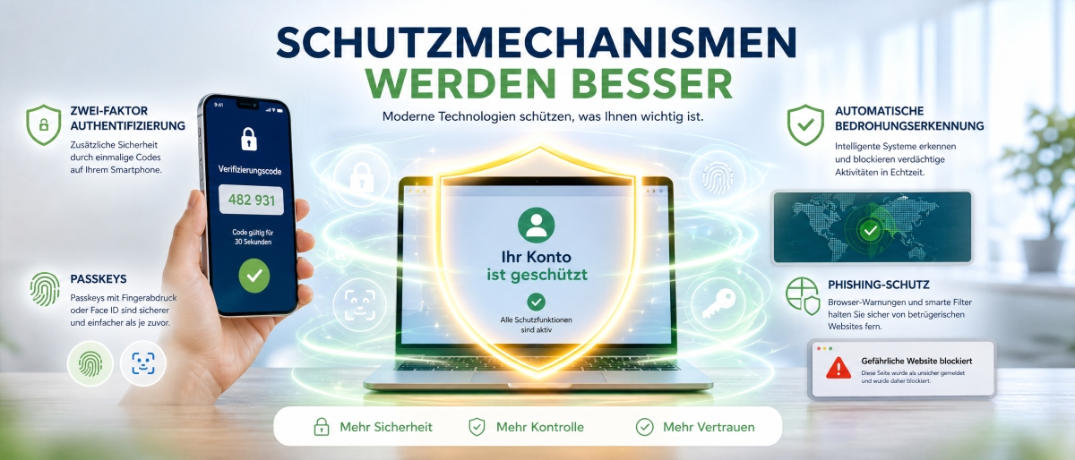Die gute Nachricht: Schutzmechanismen werden besser