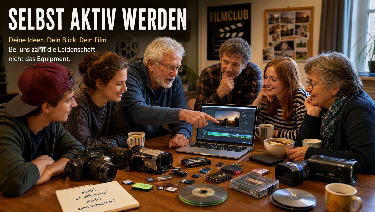 Selbst aktiv werden im Bonner Film- und Videoclub