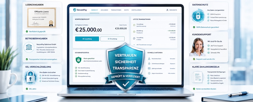 Sicherheit und Transparenz
