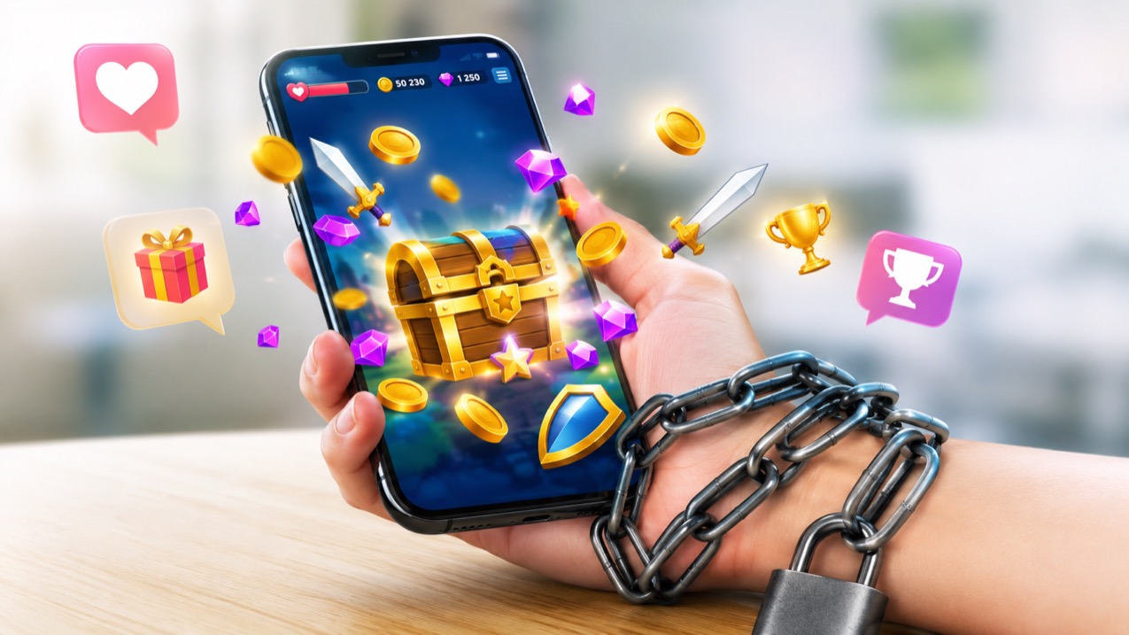 Suchtfalle Mobile Games: Woran man sie erkennt