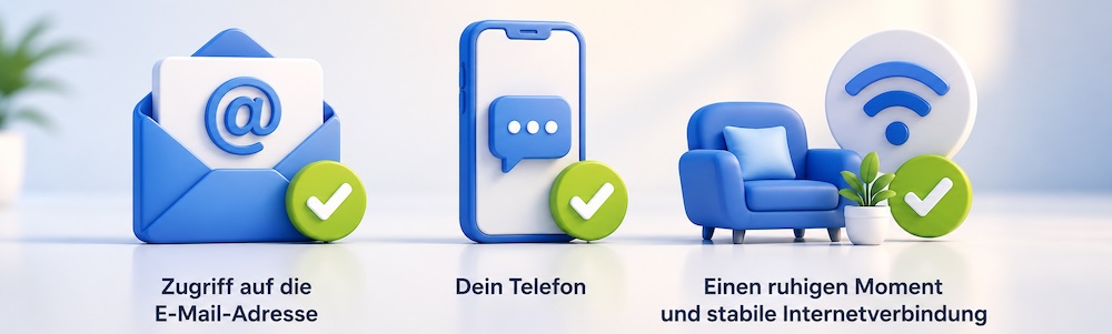 Was du vor dem Start bereithalten solltest