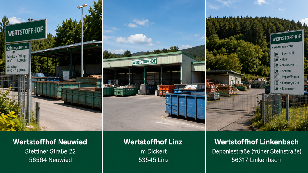 Wertstoffhöfe als Alternative