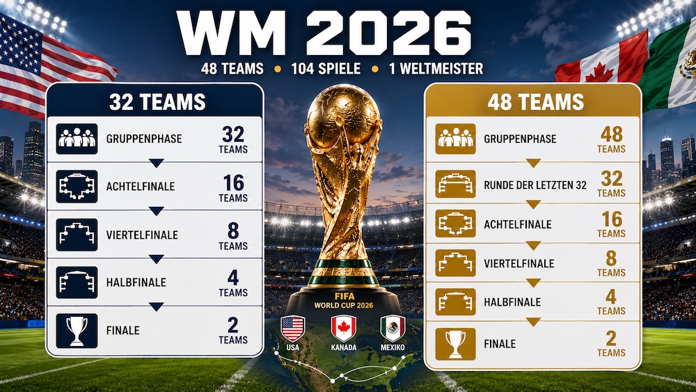 WM 2026: Das neue 48-Team-Format – Modus, Gruppen und Spielplan