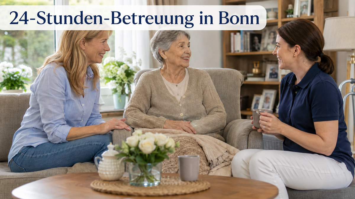 24-Stunden-Betreuung in Bonn und der Region: Hilfe für Familien im Pflegealltag