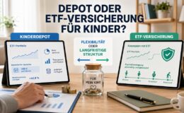Depot oder Versicherung für Kinder – welche Geldanlage ist 2026 besser?