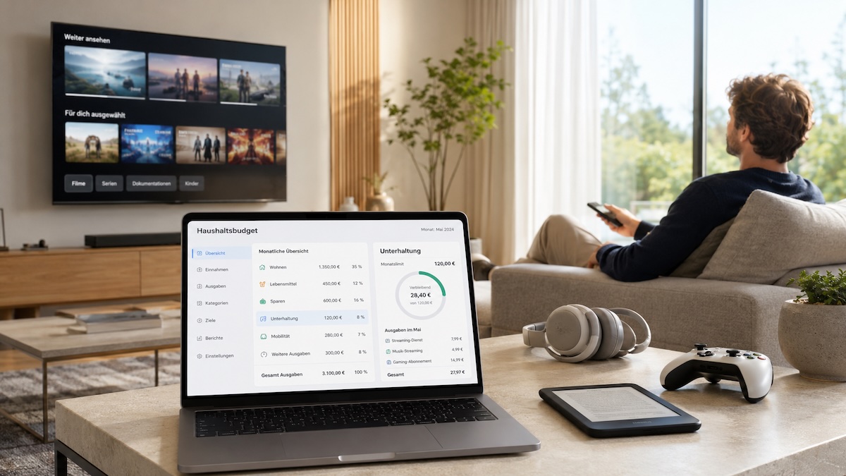 Digitale Unterhaltung clever finanzieren: So bleibt Freizeitspaß im Budget