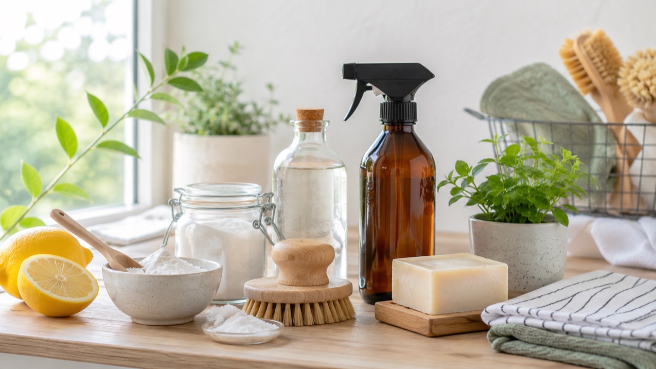 DIY-Reinigungsmittel: Natürliche Lösungen selbst herstellen