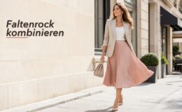 Faltenrock kombinieren: Die schönsten Outfit-Ideen für Büro und Freizeit