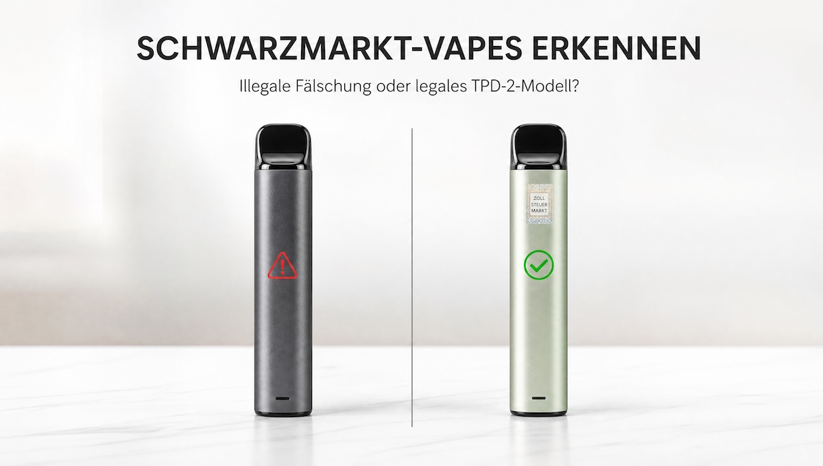 Schwarzmarkt-Vapes im Umlauf: Wie Sie gefälschte Al Fakher E-Zigaretten erkennen und sich schützen
