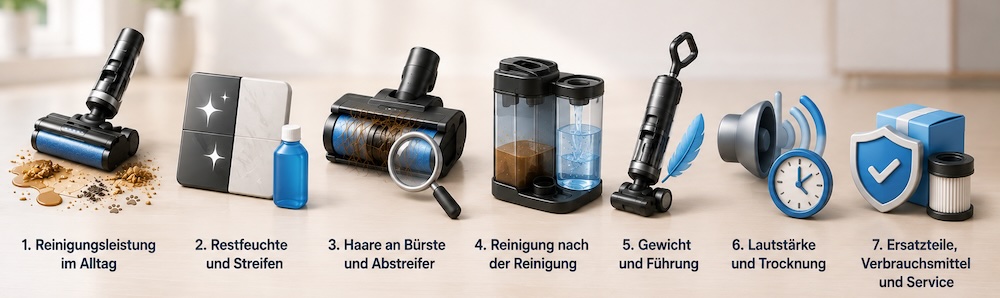 Reinigung nach der Reinigung
