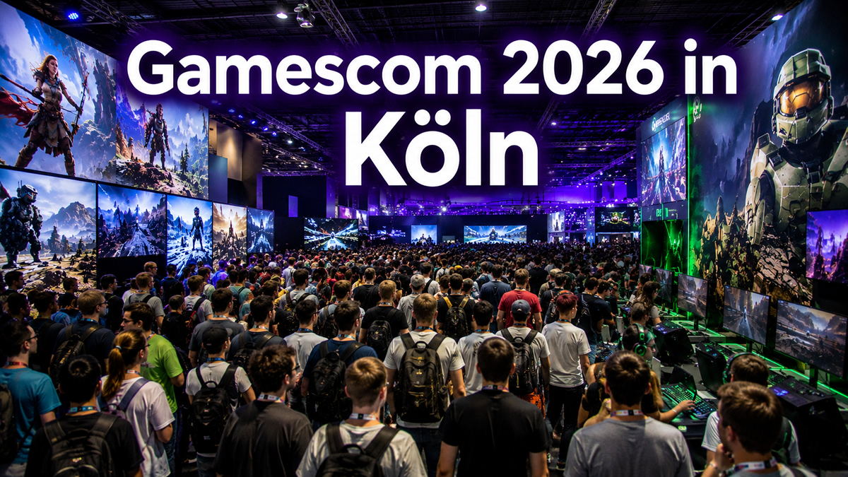 Es geht wieder los: Gamescom 2026 - Alle Infos und Termine