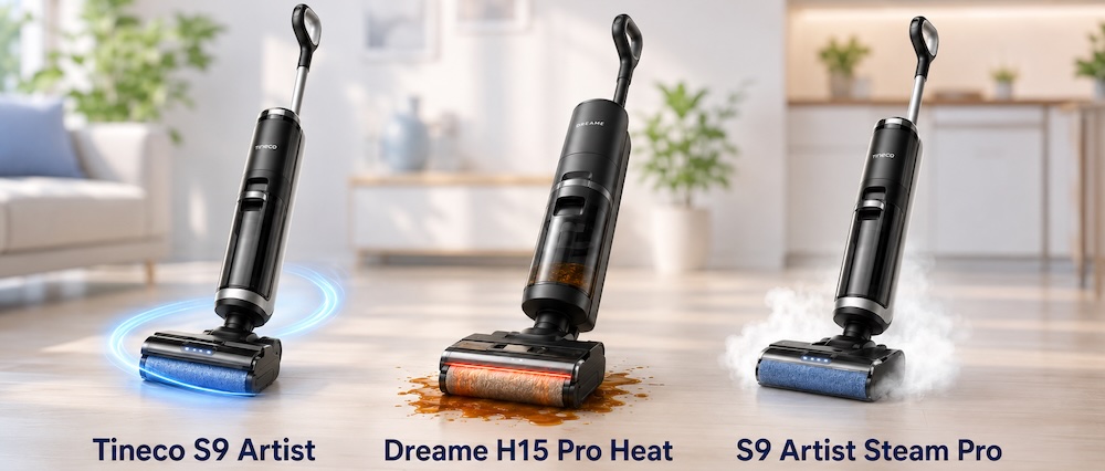 Tineco FLOOR ONE S9 Artist oder Dreame H15 Pro Heat?