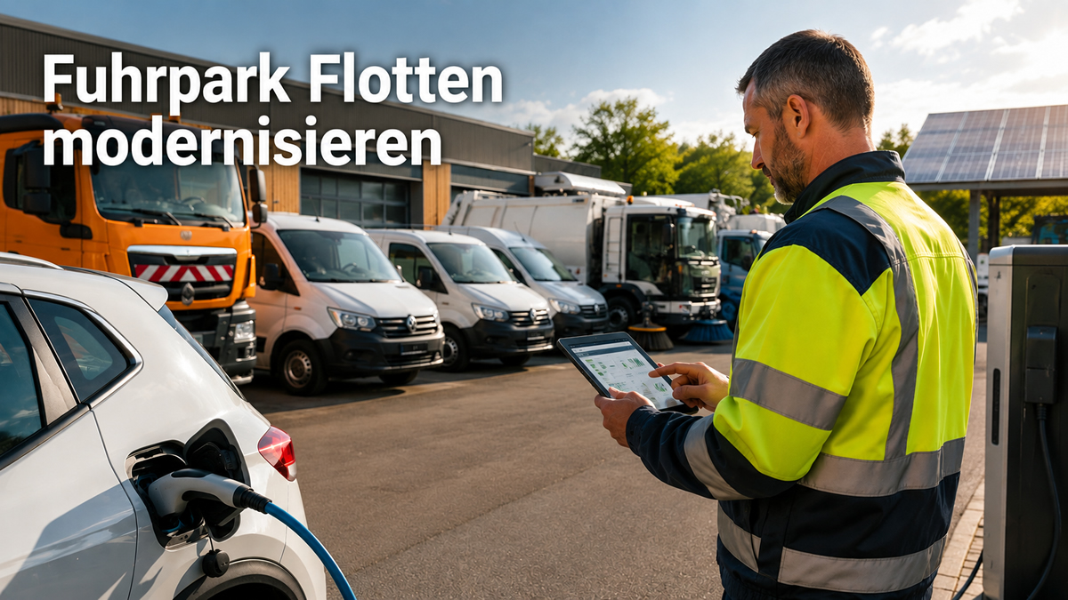 Die Modernisierung kommunaler und regionaler Flotten: Wie Effizienz und Digitalisierung den Fuhrpark revolutionieren