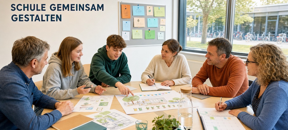Schüler, Lehrer und Eltern