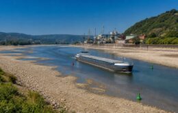 Fluss ohne Wasser: Die Zukunft des Rheins