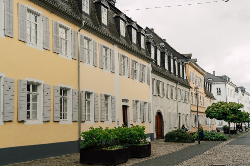 Herrnhuter Viertel in Neuwied, historische Siedlung am Tag des offenen Denkmals