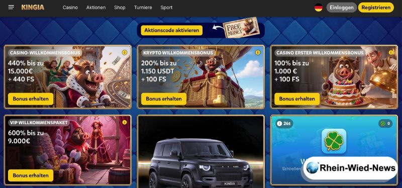 Kingia Bonus