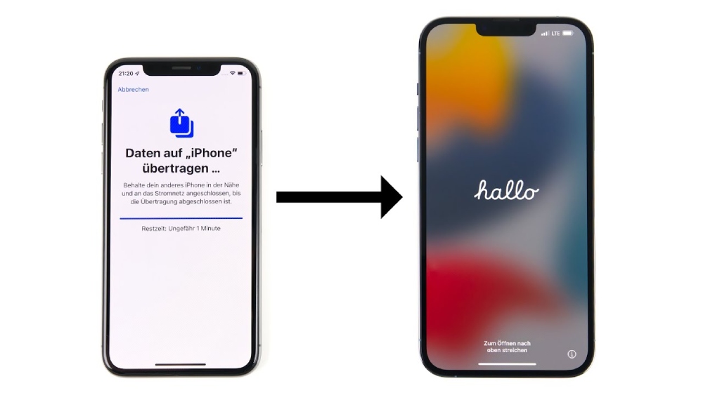 Neues iPhone einrichten und Daten übertragen