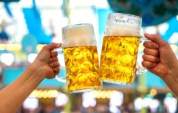 Oktoberfest-Stimmung im Festzelt