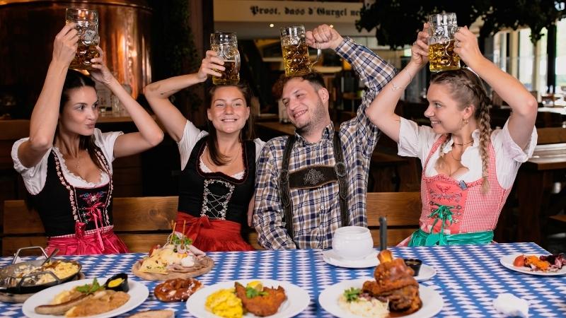 Oktoberfest Tisch ohne Reservierung