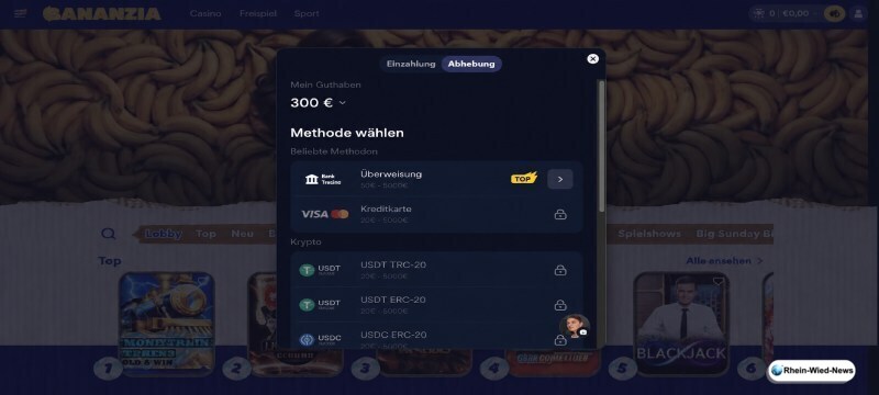 Gewinne des 200% Bonus auszahlen