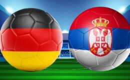 Deutschland gegen Serbien in der Allianz Arena München
