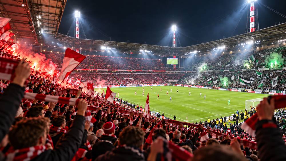Rheinderby 1. FC Köln gegen Borussia Mönchengladbach